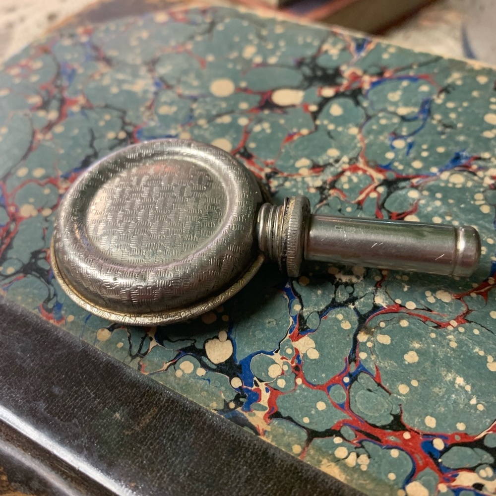 Vintage Metal Pocket Oiler with Cap